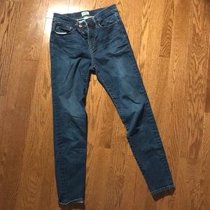 J. Crew Jeans: LOOKOUT HIGH RISE SKINNY, size 28